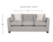 La-Z-Boy Dillon Gray Sofa small image number 9