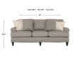 La-Z-Boy Porter Slate Sofa small image number 9