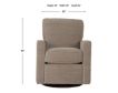 La-Z-Boy Midtown Taupe Swivel Glider small image number 8