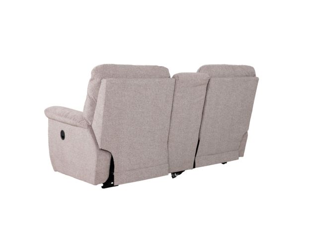 La-Z-Boy James Taupe Reclining Loveseat with Console large image number 6