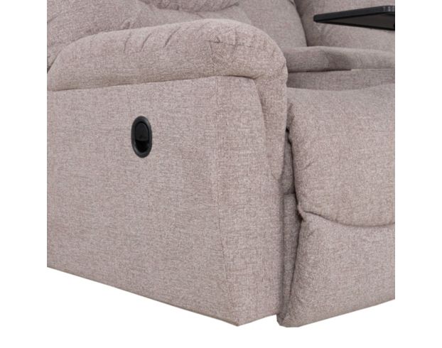 La-Z-Boy James Taupe Reclining Loveseat with Console large image number 8