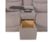 La-Z-Boy James Taupe Reclining Loveseat with Console small image number 10