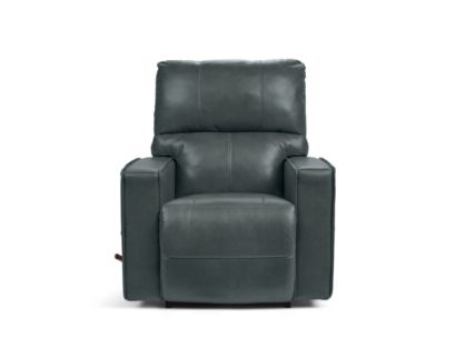 La-Z-Boy Maddox Slate Leather Rocker Recliner