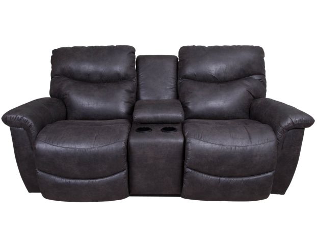 La-Z-Boy James Power Reclining Loveseat with Console large image number 1
