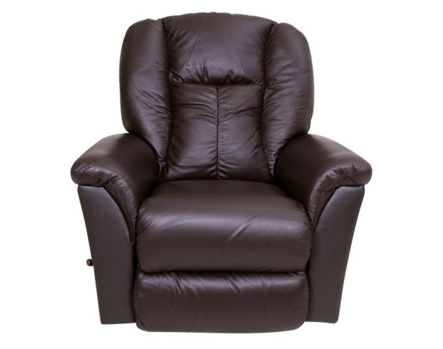 La-Z-Boy Jasper Smoke Leather Rocker Recliner large image number 1