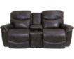 La-Z-Boy James Leather Power Loveseat with Console small image number 1