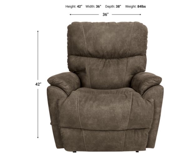 La-Z-Boy Trouper Mink Rocker Recliner large image number 5