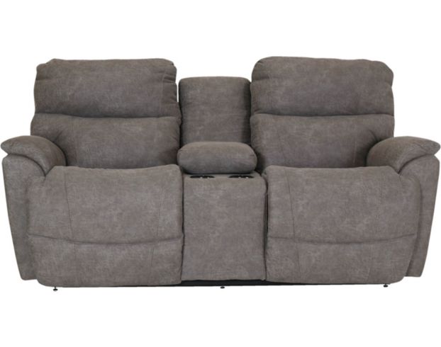 La-Z-Boy Trouper Reclining Loveseat with Console large image number 1