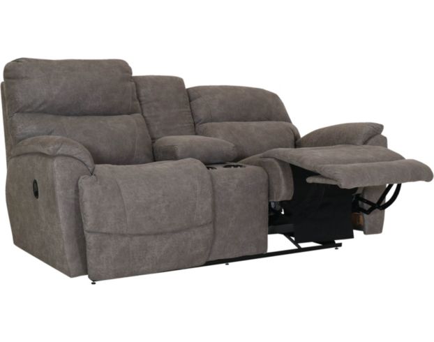 La-Z-Boy Trouper Reclining Loveseat with Console large image number 3