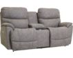 La-Z-Boy Trouper Sable Power Headrest Loveseat with Console small image number 2