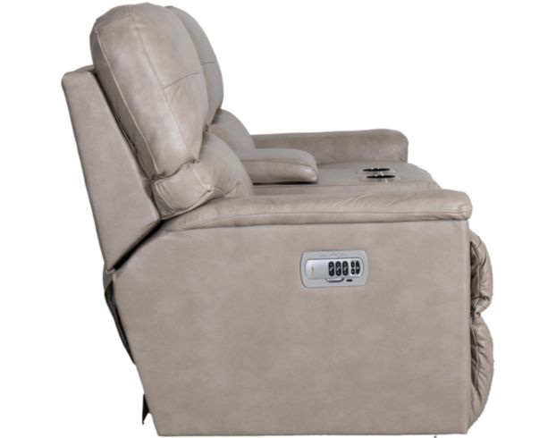 La-Z-Boy Ava Ivory Leather Power Reclining Loveseat with Console large image number 4