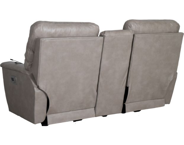 La-Z-Boy Ava Ivory Leather Power Reclining Loveseat with Console large image number 5