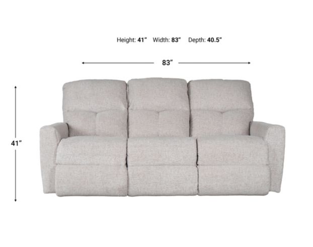 La-Z-Boy Hawthorn Stone Reclining Sofa large image number 12