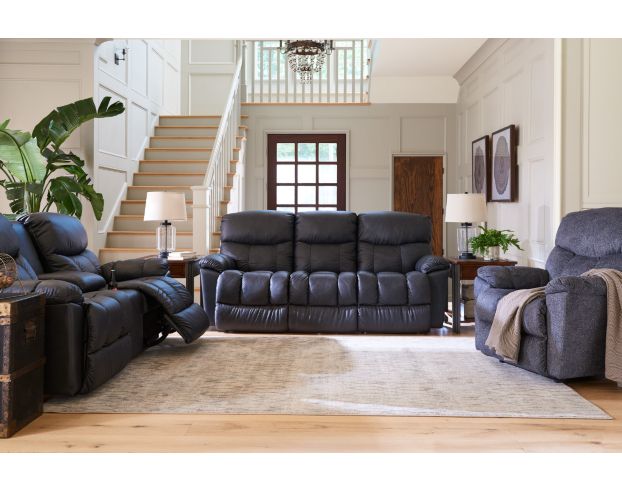 La-Z-Boy Morrison Leather Reclining Sofa large image number 2