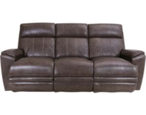 La-Z-Boy Talladega Gray Leather Reclining Sofa