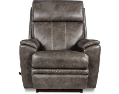 La-Z-Boy Talladega Grey Leather Rocker Recliner