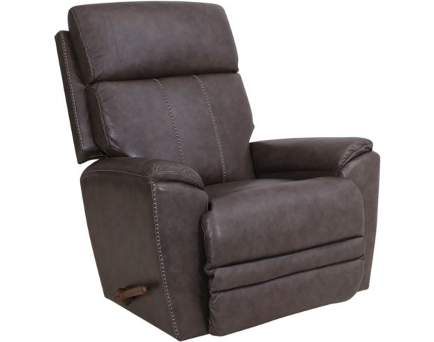 La-Z-Boy Talladega Gray Leather Rocker Recliner