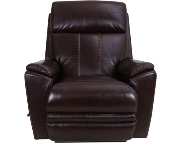 La-Z-Boy Talladega Chestnut Leather Rocker Recliner large image number 1