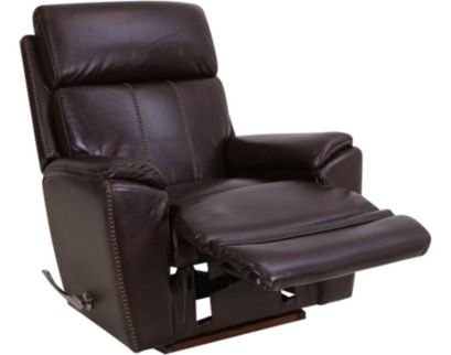 La-Z-Boy Talladega Chestnut Leather Rocker Recliner