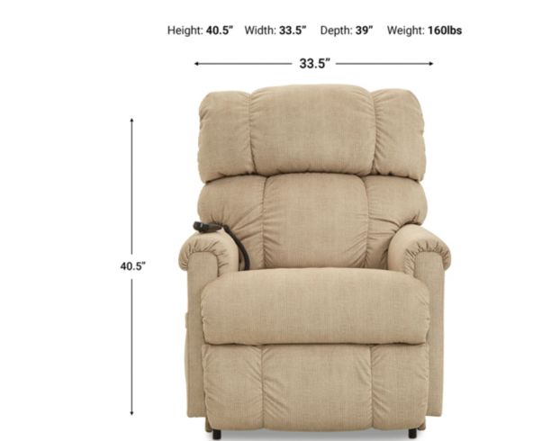 Pinnacle Platinum Power Lift Recliner w/ Headrest & Lumbar