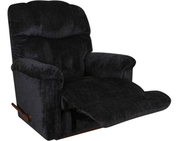 La-Z-Boy Lancer Charcoal Rocker Recliner large image number 3