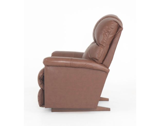 La-Z-Boy Lancer Caramel Leather Rocker Recliner large image number 3