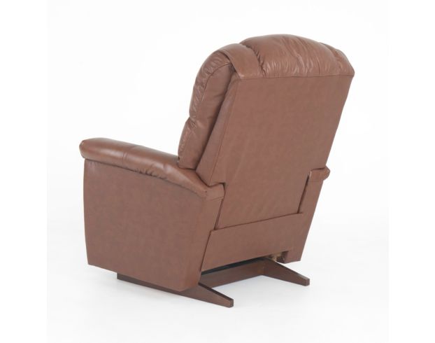 La-Z-Boy Lancer Caramel Leather Rocker Recliner large image number 4