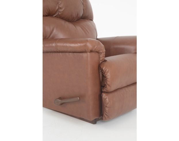 La-Z-Boy Lancer Caramel Leather Rocker Recliner large image number 10