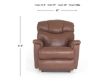 La-Z-Boy Lancer Caramel Leather Rocker Recliner small image number 12