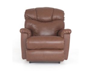 La-Z-Boy Lancer Brown Leather Power Rocker Recliner