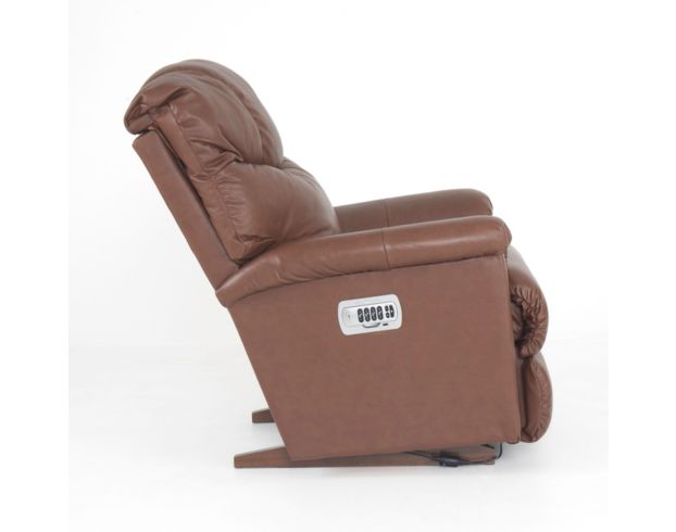 La-Z-Boy Lancer Brown Leather Power Rocker Recliner large image number 7