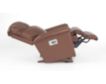 La-Z-Boy Lancer Brown Leather Power Rocker Recliner small image number 8