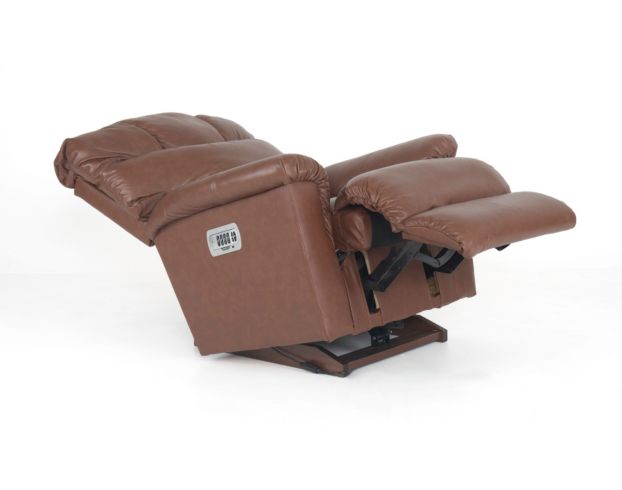 La-Z-Boy Lancer Brown Leather Power Rocker Recliner large image number 9