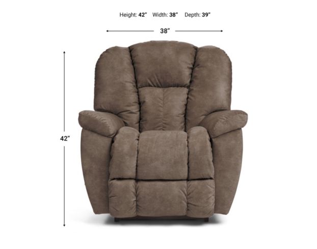 La-Z-Boy Maverick Mink Rocker Recliner large image number 9