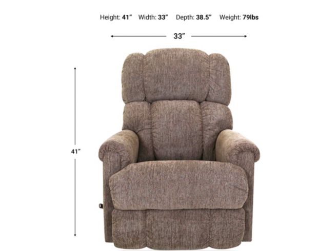 Average best sale recliner size