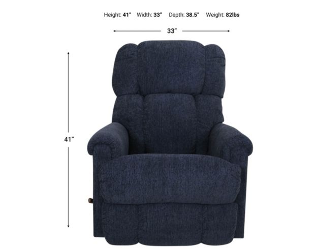 Lazy boy navy blue recliner sale