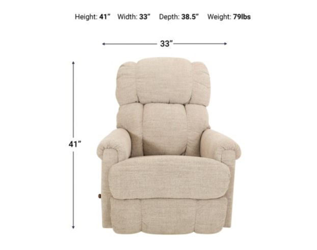 La Z Boy Pinnacle Cream Rocker Recliner Homemakers