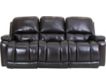 La-Z-Boy Greyson Brown Leather Reclining Sofa small image number 1