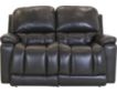 La-Z-Boy Greyson Gray Leather Reclining Loveseat small image number 1