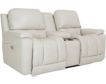 La-Z-Boy Greyson Leather Power Headrest Console Loveseat small image number 2