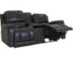 La-Z-Boy Greyson Gray Leather Power Headrest Loveseat with small image number 3