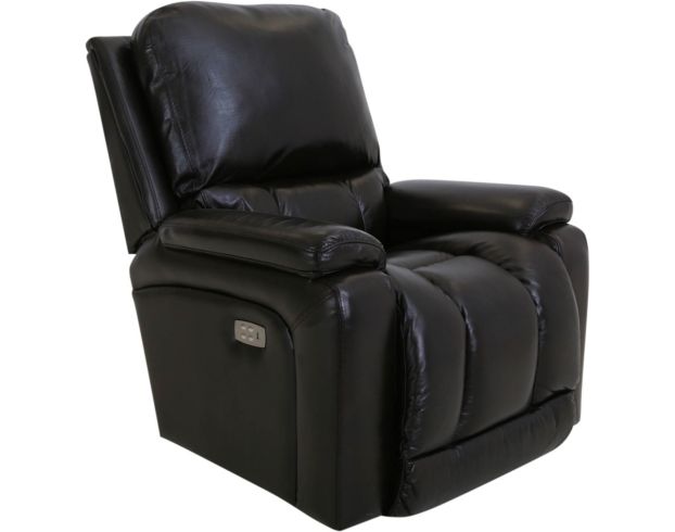 La-Z-Boy Greyson Brown Leather Power Rocker Recliner large image number 2
