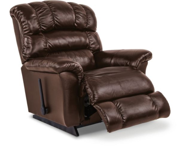 La-Z-Boy Randell Harvest Leather Rocker Recliner large image number 2