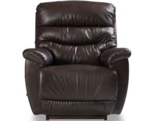 La-Z-Boy Joshua Goshen Chestnut Leather Rocker Recliner