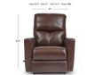 La-Z-Boy Incorporated Hawthorn Walnut Leather Rocker Recliner small image number 9