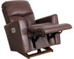 La-Z-Boy Incorporated Hawthorn Walnut Leather Power Rocker Recliner small image number 3
