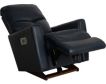 La-Z-Boy Incorporated Hawthorn Blue Leather Power Rocker Recliner small image number 3