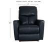 La-Z-Boy Incorporated Hawthorn Blue Leather Power Rocker Recliner small image number 7