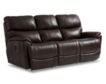 La-Z-Boy Trouper Leather Reclining Sofa small image number 1