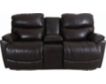 La-Z-Boy Trouper Leather Reclining Console Loveseat small image number 1